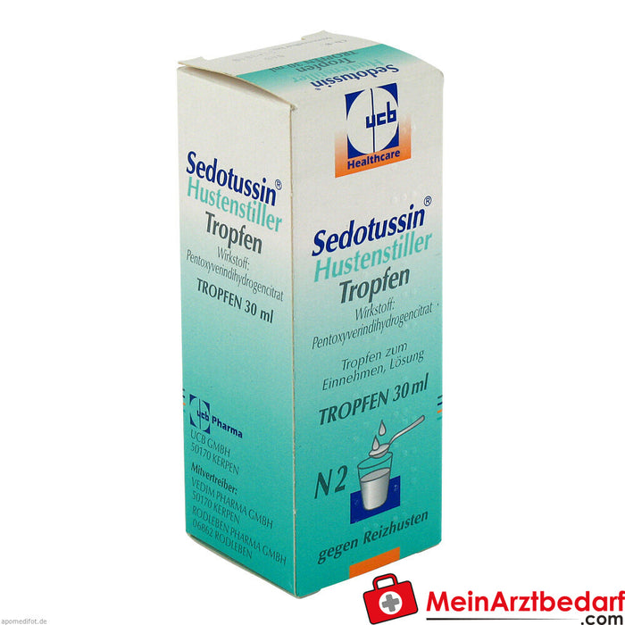 Sedotussin® cough suppressant 30mg/ml drops