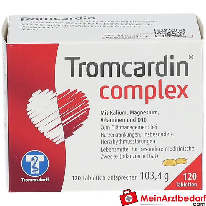 Tromcardin® 复方制剂，120 件。