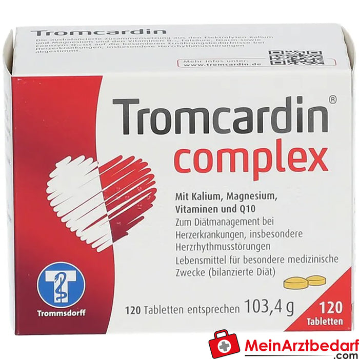 Complesso Tromcardin®, 120 pezzi.