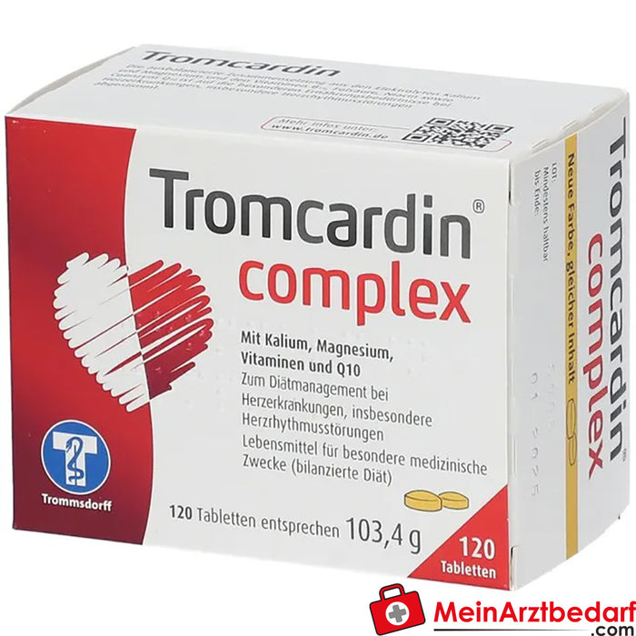 Tromcardin® 复方制剂，120 件。