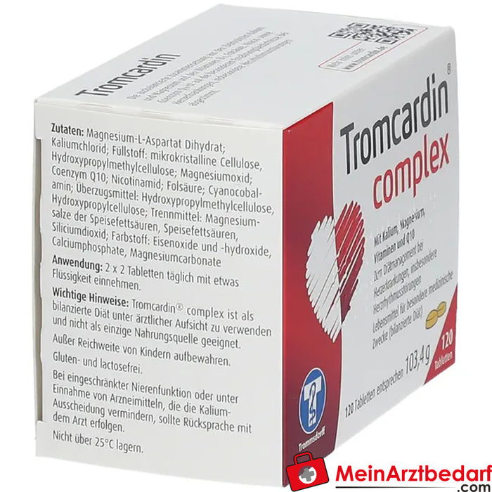 Tromcardin® 复方制剂，120 件。