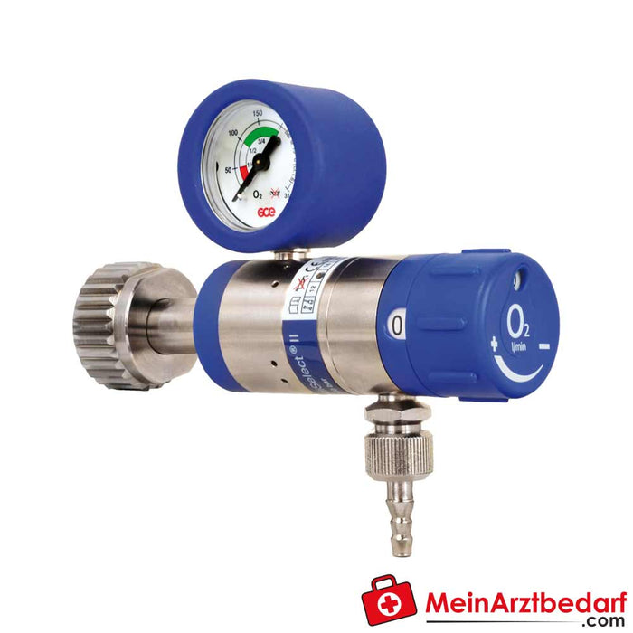 Mediselect pressure reducer for oxygen cylinders