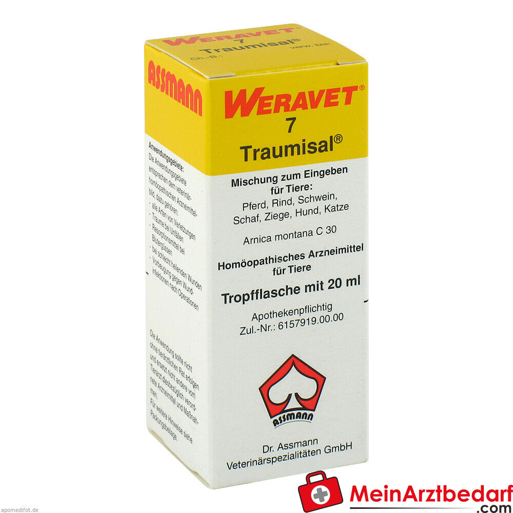 Traumisal 7 vet 20 ml