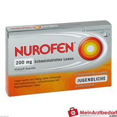 Nurofen 200mg Lemon.