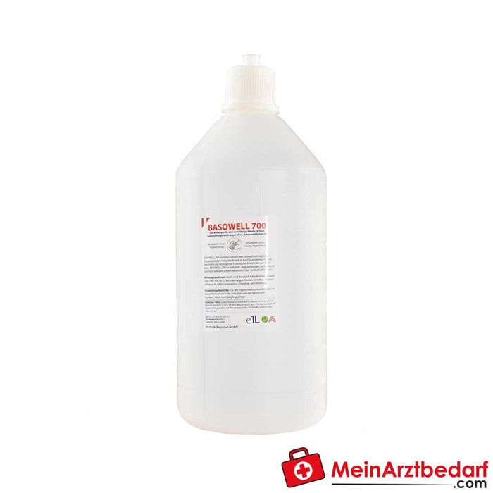 0.5 liter Basowell® 700 - Hand disinfection for viruses, bacteria with approval