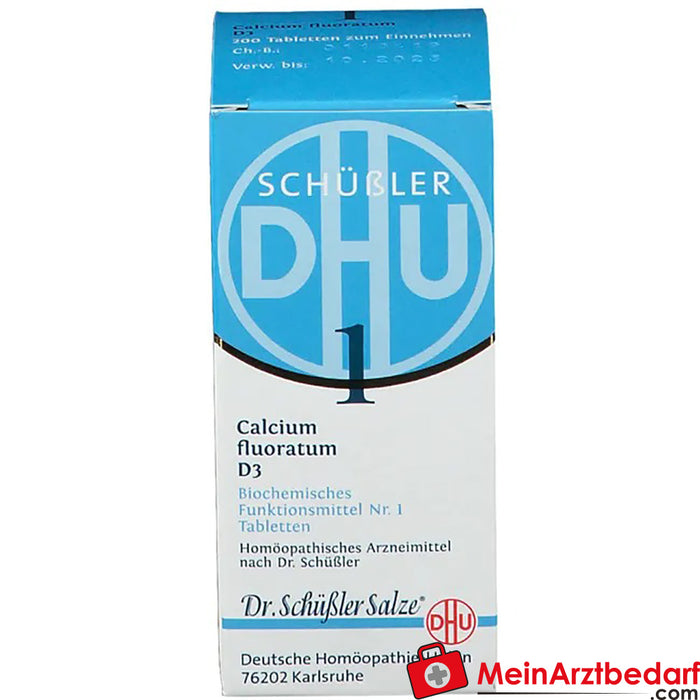DHU Schuessler Zout Nr. 1® Calcium fluoratum D3