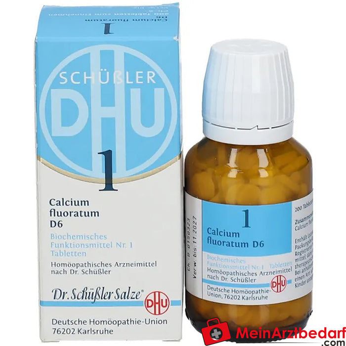 DHU Schuessler Zout Nr. 1® Calcium fluoratum D6