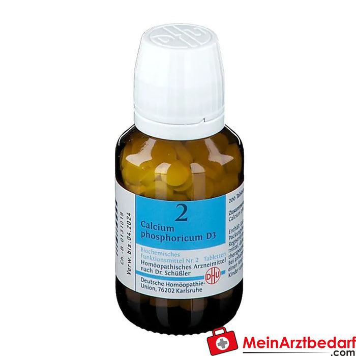 DHU Schuessler 盐 2 号® 磷酸钙 D3