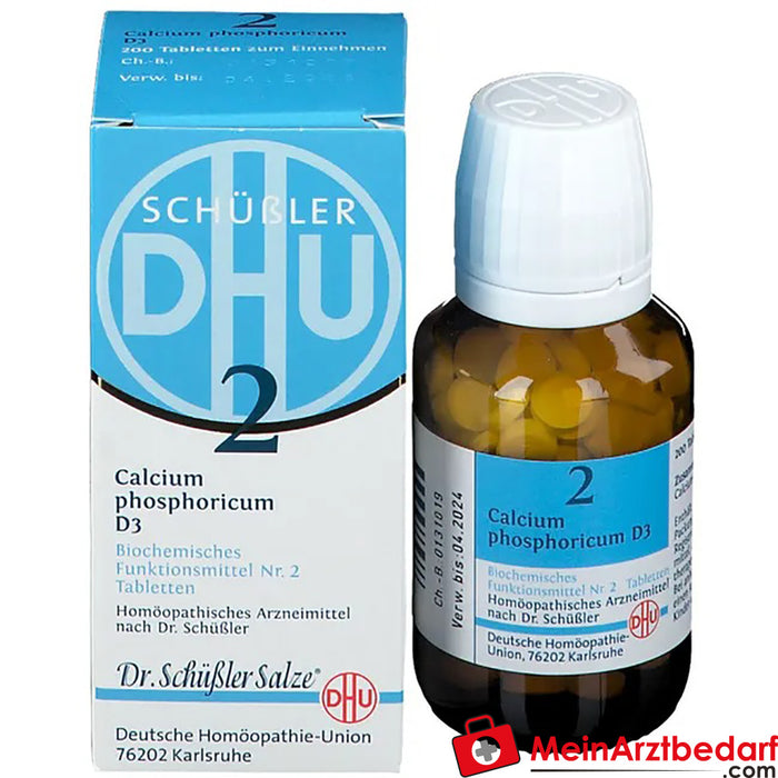 DHU Schuessler 盐 2 号® 磷酸钙 D3
