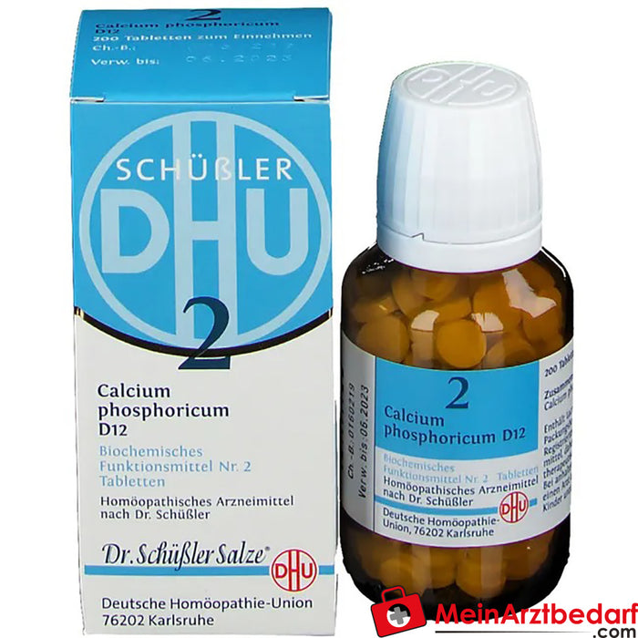 DHU Schuessler Zout Nr. 2® Calciumfosforicum D12