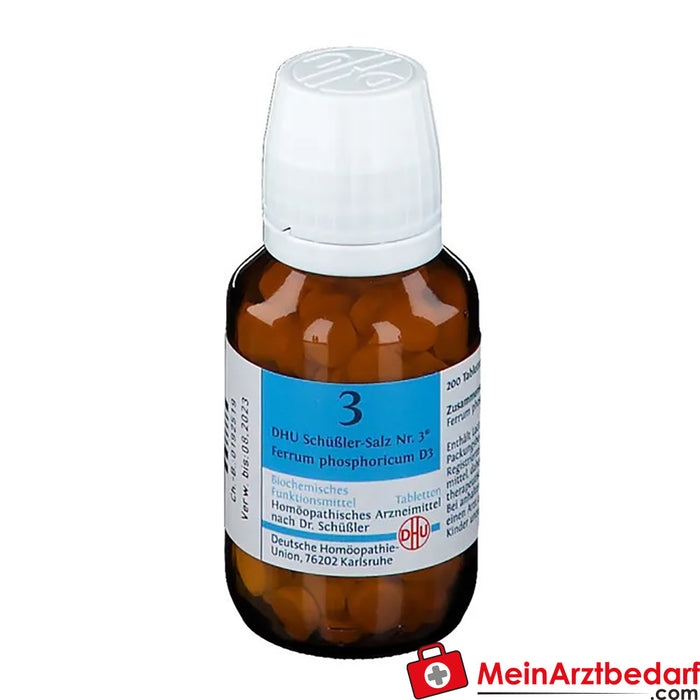 DHU Sale di Schuessler n. 3® Ferrum phosphoricum D3