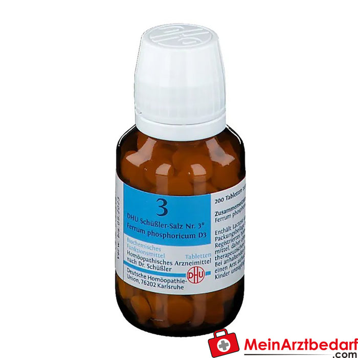 DHU Schuessler zout nr. 3® Ferrum phosphoricum D3