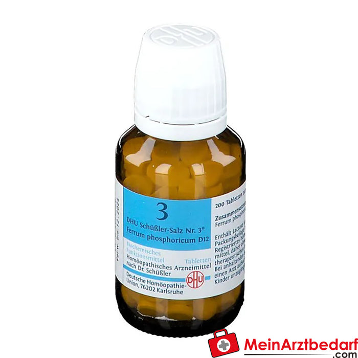 DHU Sal de Schuessler n.º 3® Ferrum phosphoricum D12