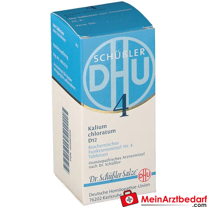 DHU Sale di Schuessler n. 4® Cloruro di potassio D12