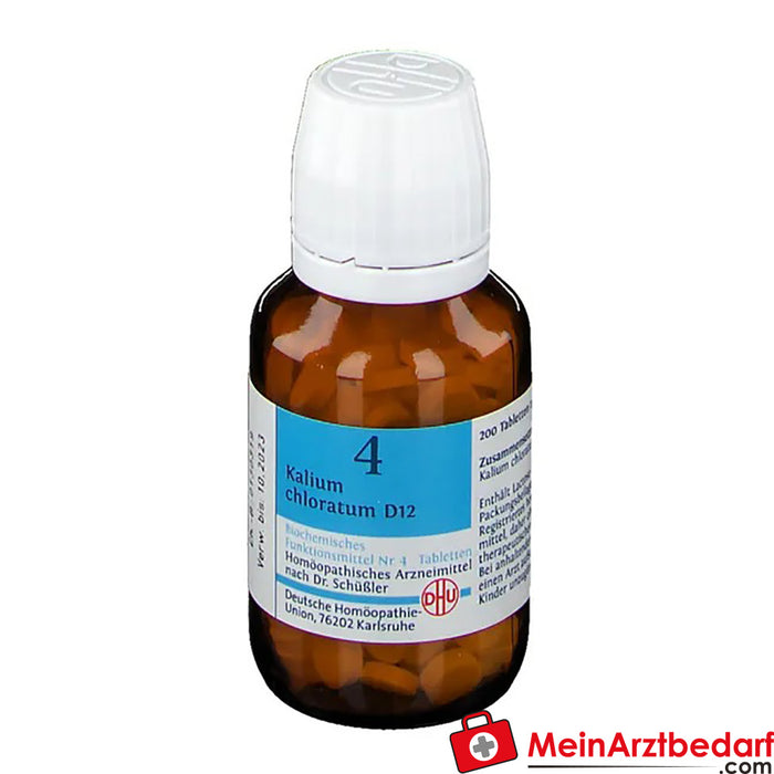 Sól DHU Schuessler nr 4® Potassium chloratum D12