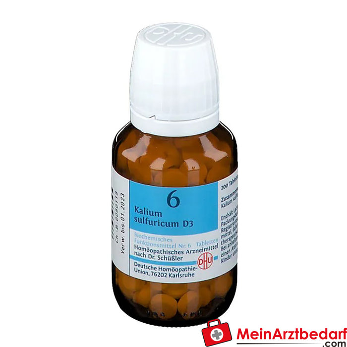 DHU Schuessler Tuz No. 6® Potasyum sülfürikum D3