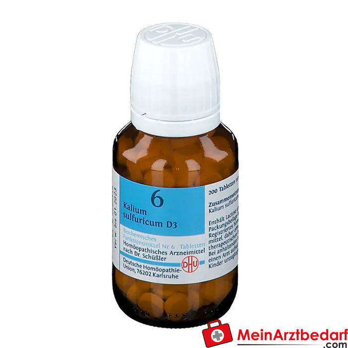 DHU Schuessler Tuz No. 6® Potasyum sülfürikum D3