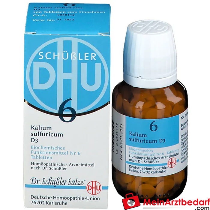 DHU Sel de Schüssler No 6® Kalium sulfuricum D3