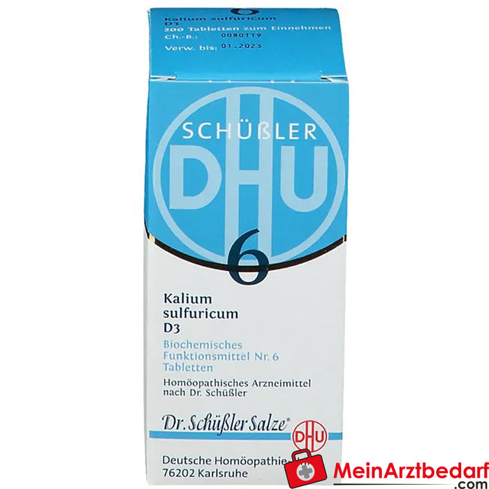 DHU Schuessler Salt No. 6® Potassium sulphuricum D3