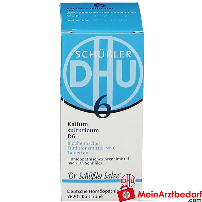 DHU Sale Schuessler n. 6® Potassio solforico D6