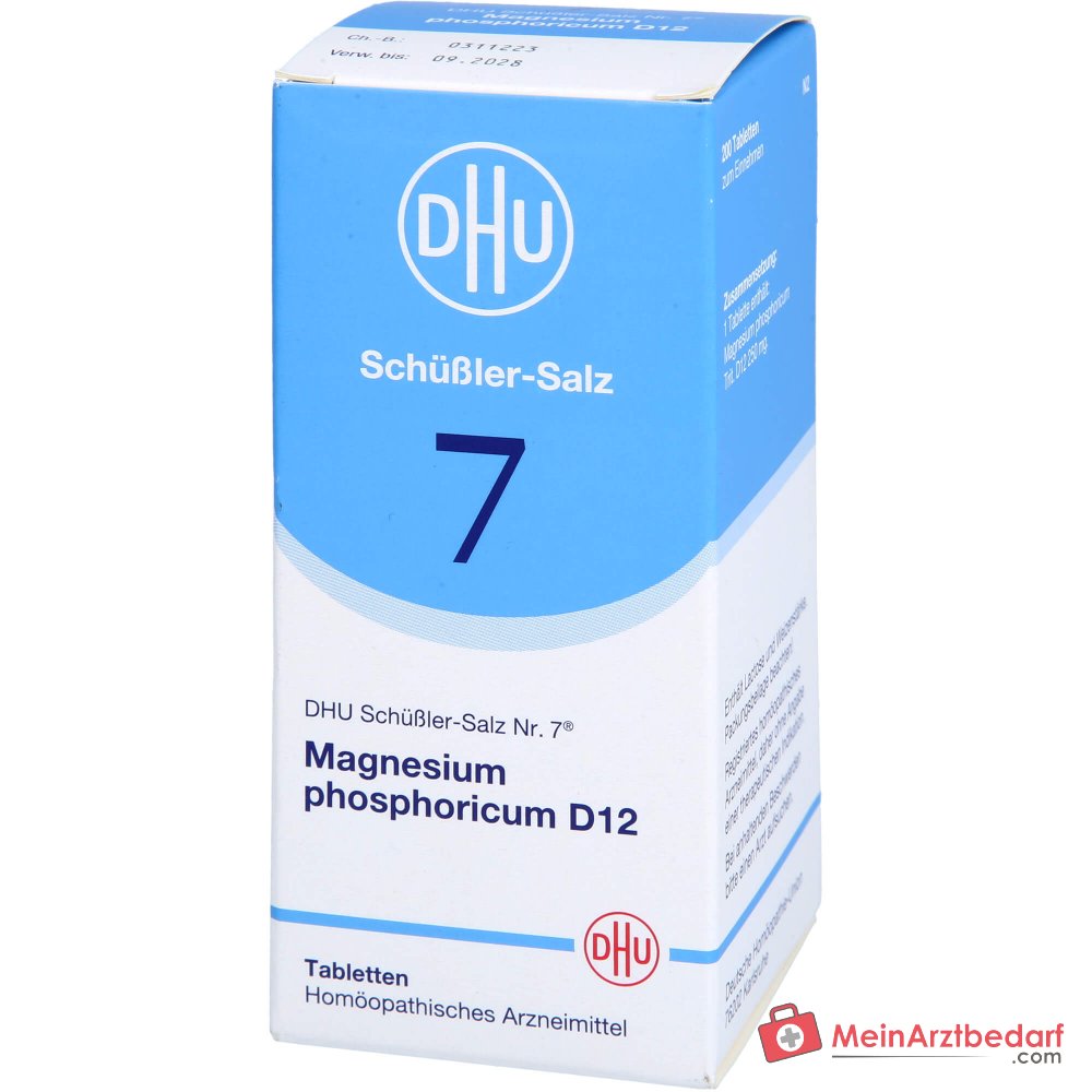 DHU Schuessler zout nr. 7 Magnesium phosphoricum D12 bolletjes