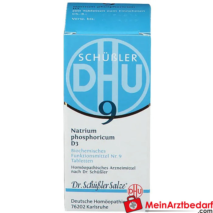 DHU Schuessler 盐 9 号® 磷酸钠 D3