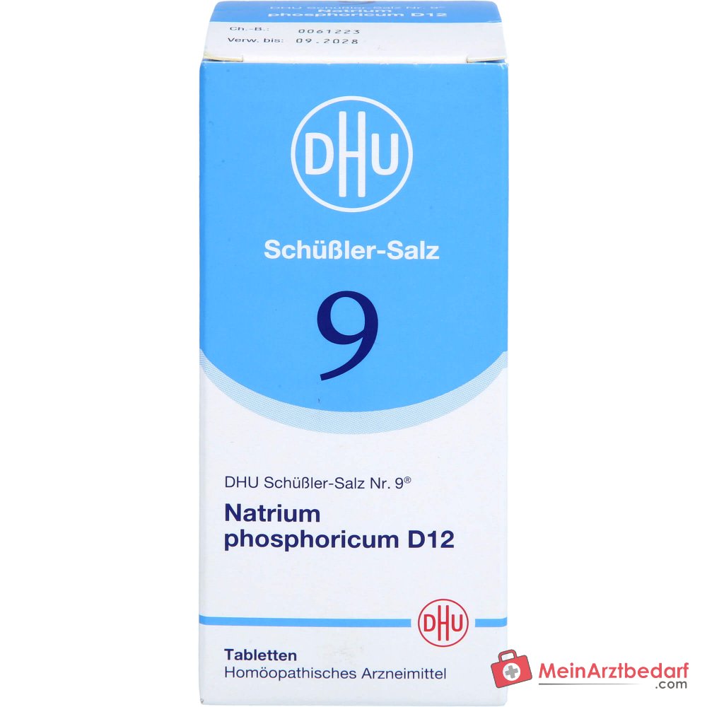 DHU Biochemie Natrium phosphoricum D12 250 mg Tabletten