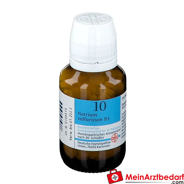 DHU Sale di Schuessler n. 10® Natrium sulphuricum D3