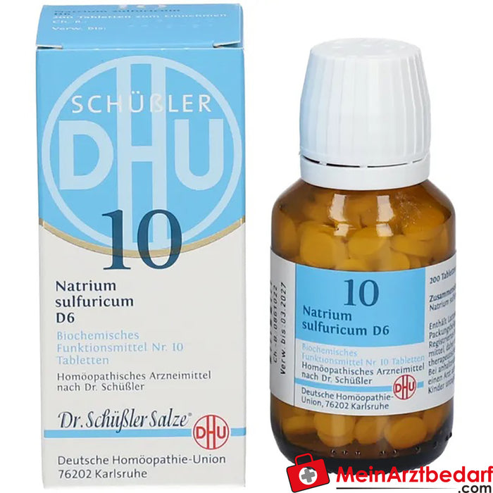 DHU Sale di Schuessler n. 10® Natrium sulfuricum D6