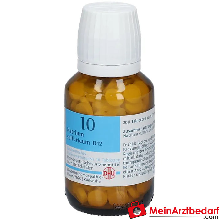 DHU Sale di Schuessler n. 10® Natrium sulfuricum D12