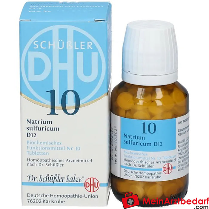 DHU Sale di Schuessler n. 10® Natrium sulfuricum D12