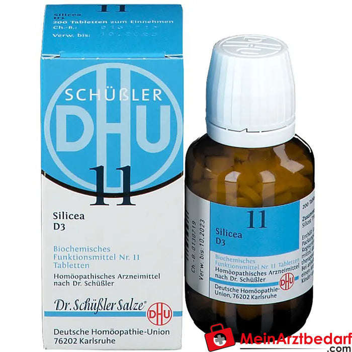 DHU Schuessler 盐 11 号® Silicea D3