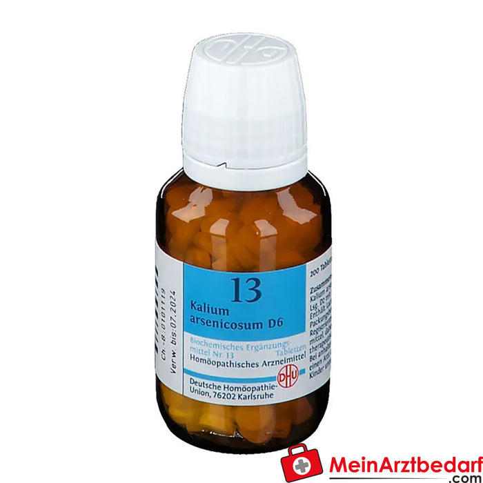 DHU Bioquímica 13 Kalium arsenicosum D6