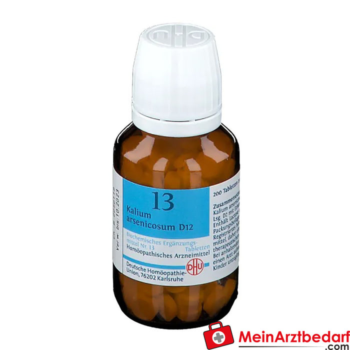 DHU Biochimica 13 Kalium arsenicosum D12