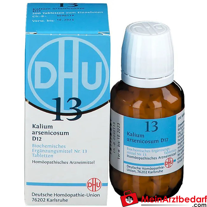 DHU Bioquímica 13 Kalium arsenicosum D12