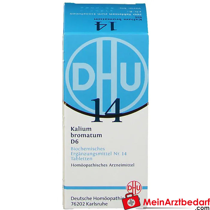 DHU Biochemie 14 Kalium bromatum D6