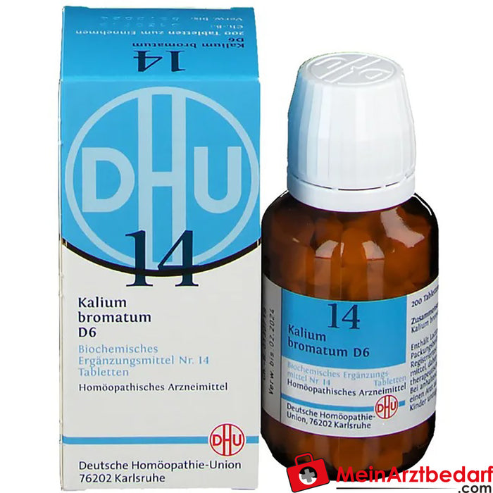 DHU Biochemie 14 Kalium bromatum D6