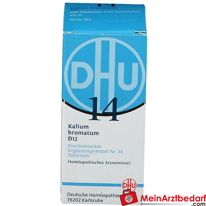 DHU Biochimie 14 Kalium bromatum D12