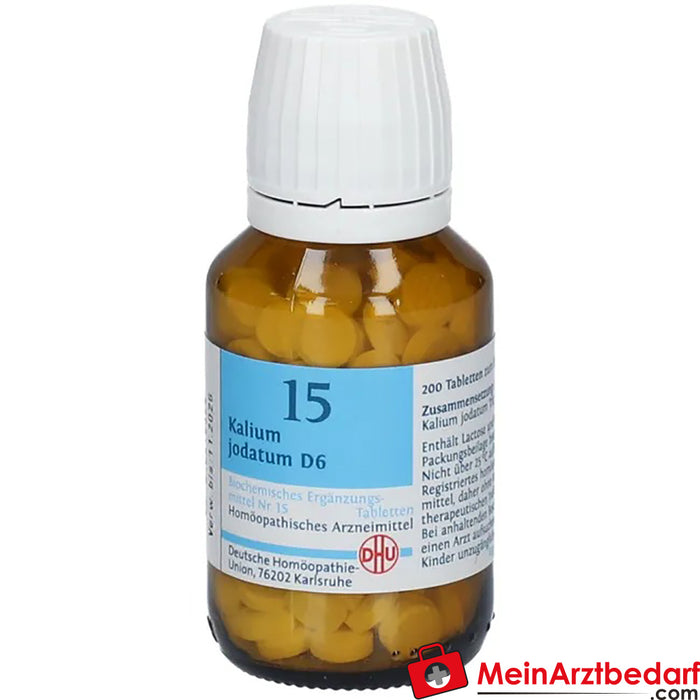 DHU Biochimica 15 Potassio iodato D6