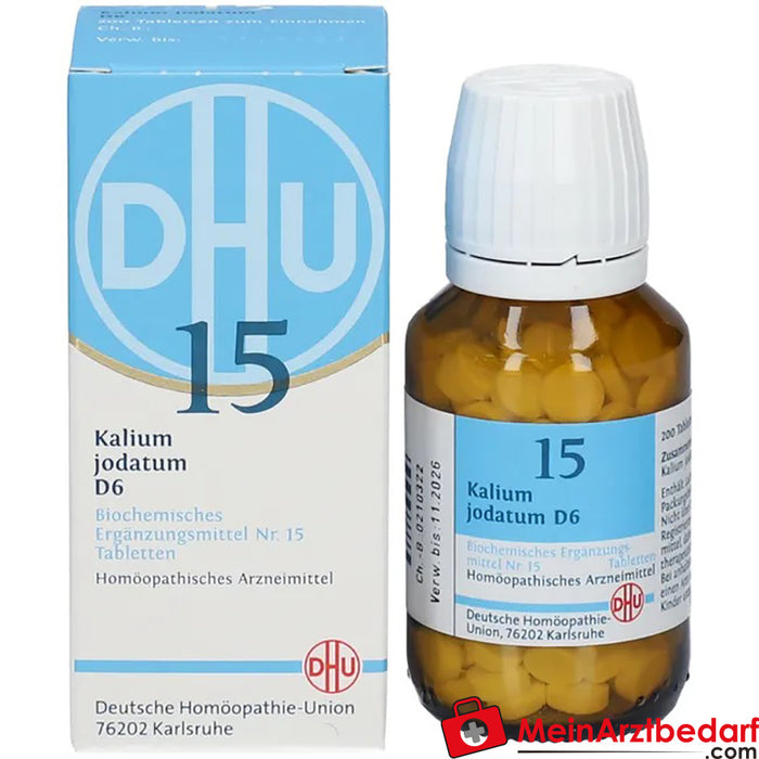 DHU Biochimie 15 Kalium iodatum D6