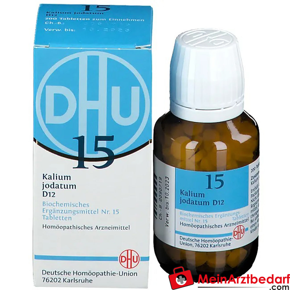DHU Biochemie 15 Kalium jodatum D12.
