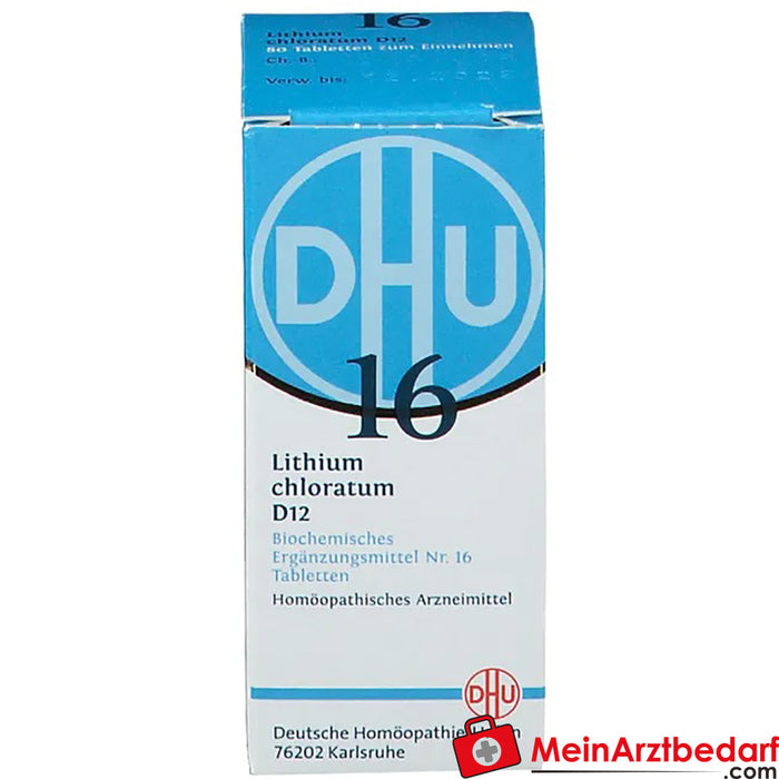 DHU Biochimie 16 Lithium chloratum D6