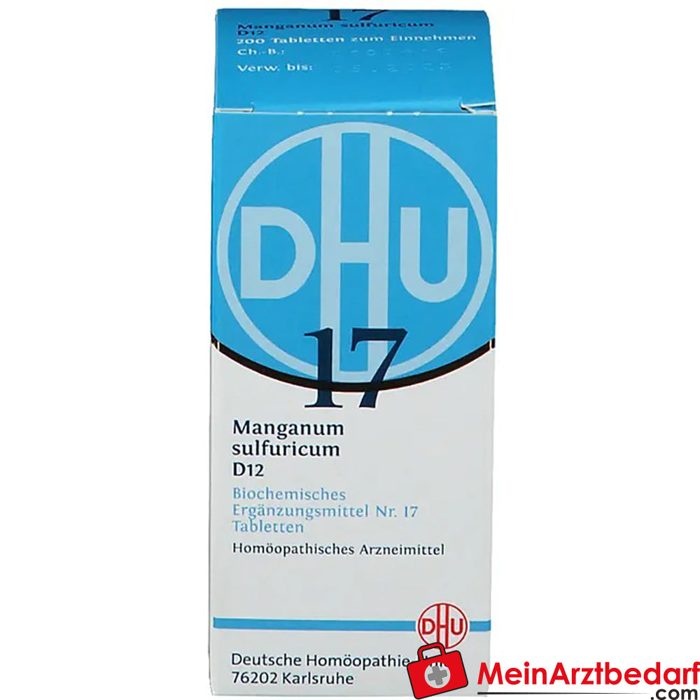 DHU Biochemie 17 Manganum sulfuricum D12.