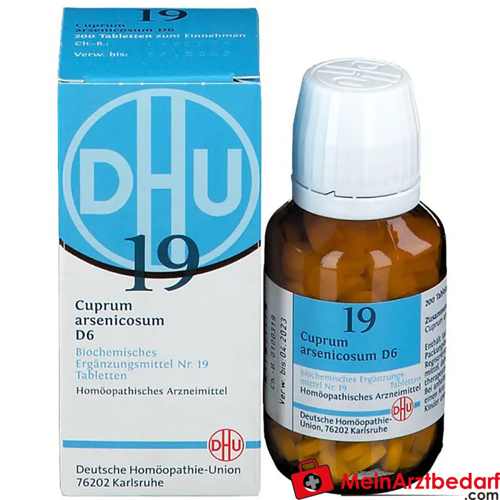 DHU Biochimie 19 Cuprum arsenicosum D6