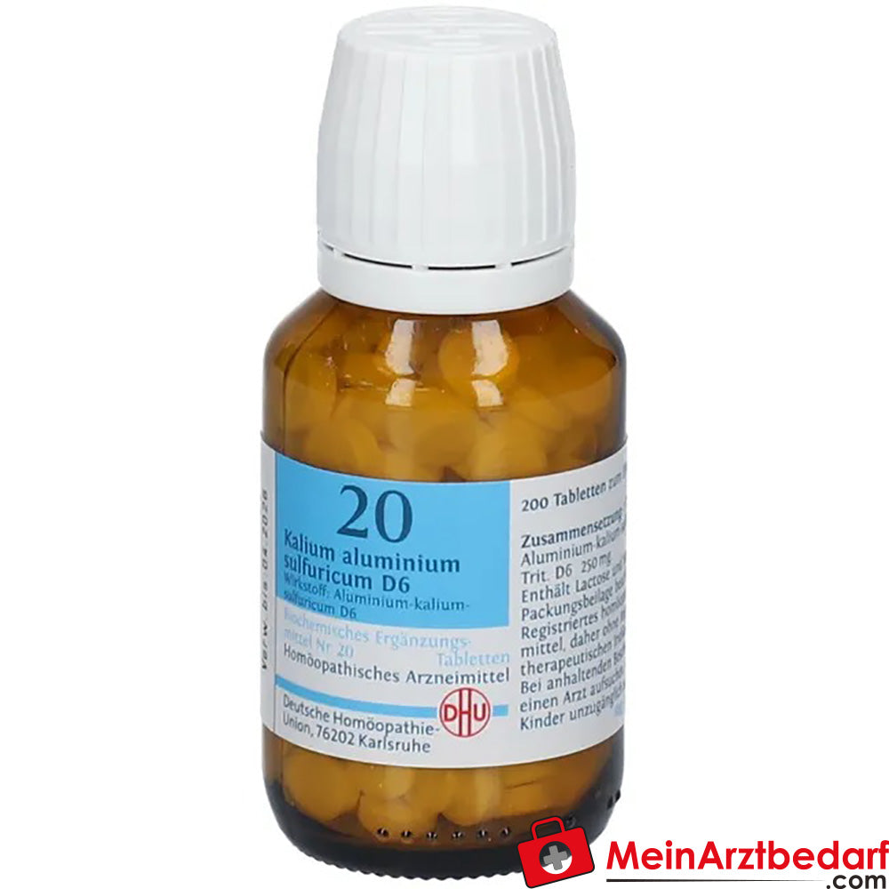 DHU Biochemie 20 Kalium aluminium sulfuricum D6.