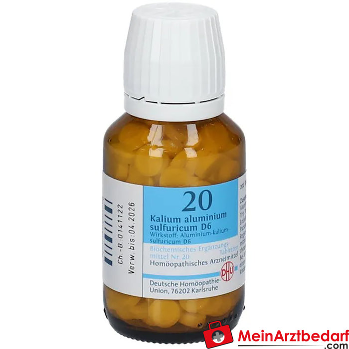 DHU Biyokimya 20 Potasyum alüminyum sülfürikum D6