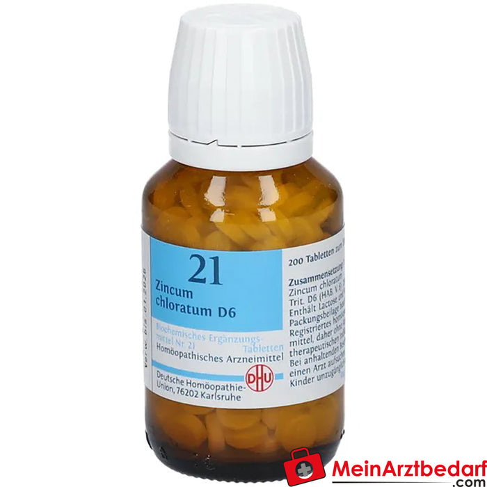 DHU Bioquímica 21 Zincum chloratum D6