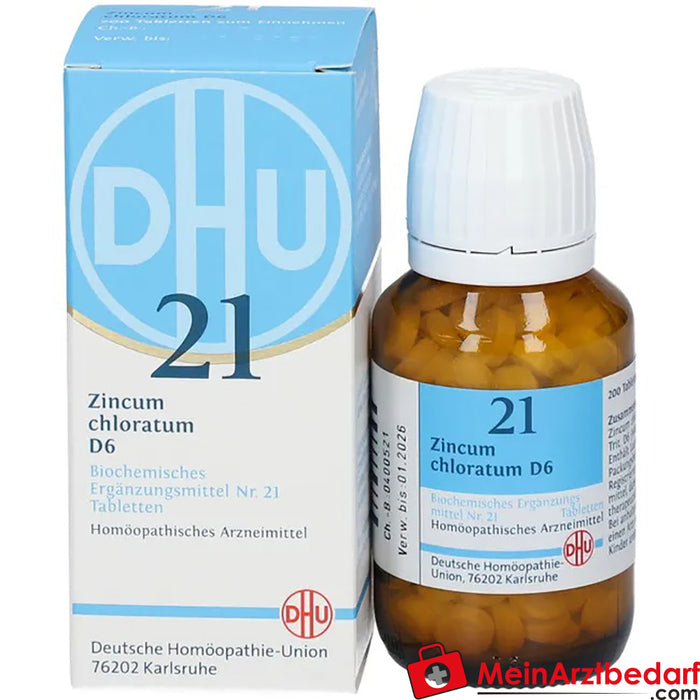 DHU Biochimie 21 Zincum chloratum D6