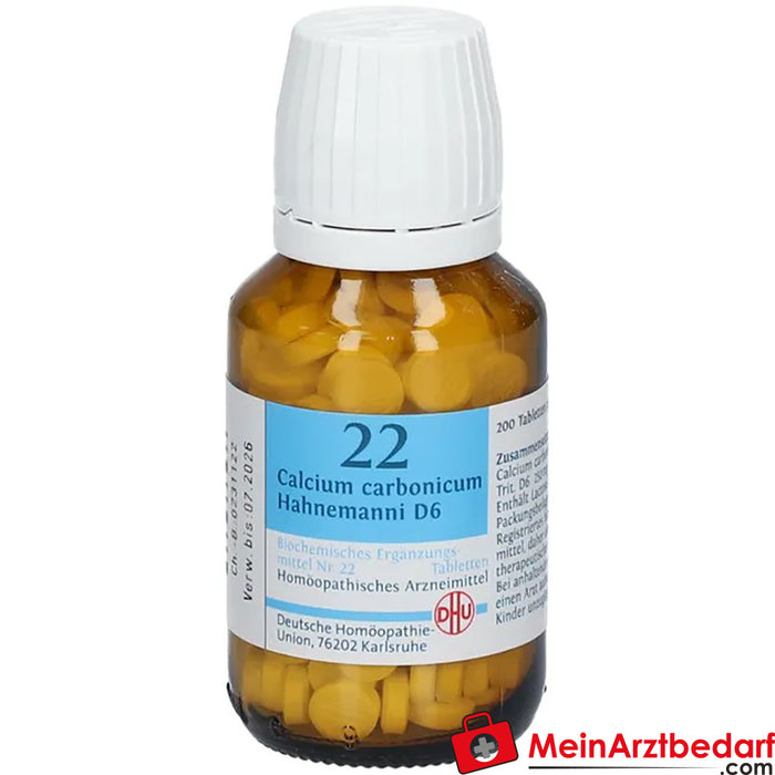 DHU Biochimie 22 Calcium carbonicum D6