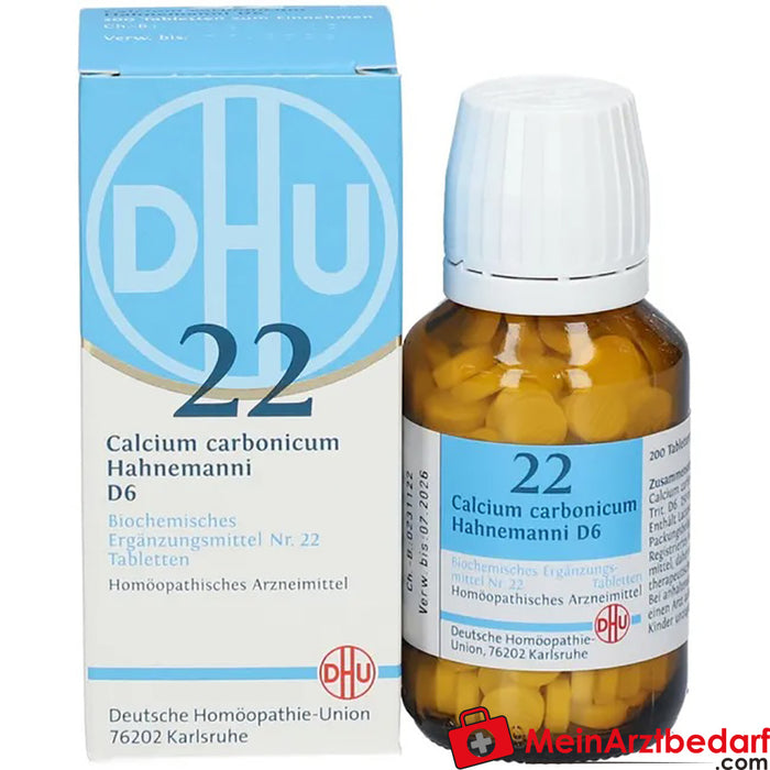 DHU Bioquímica 22 Calcium carbonicum D6